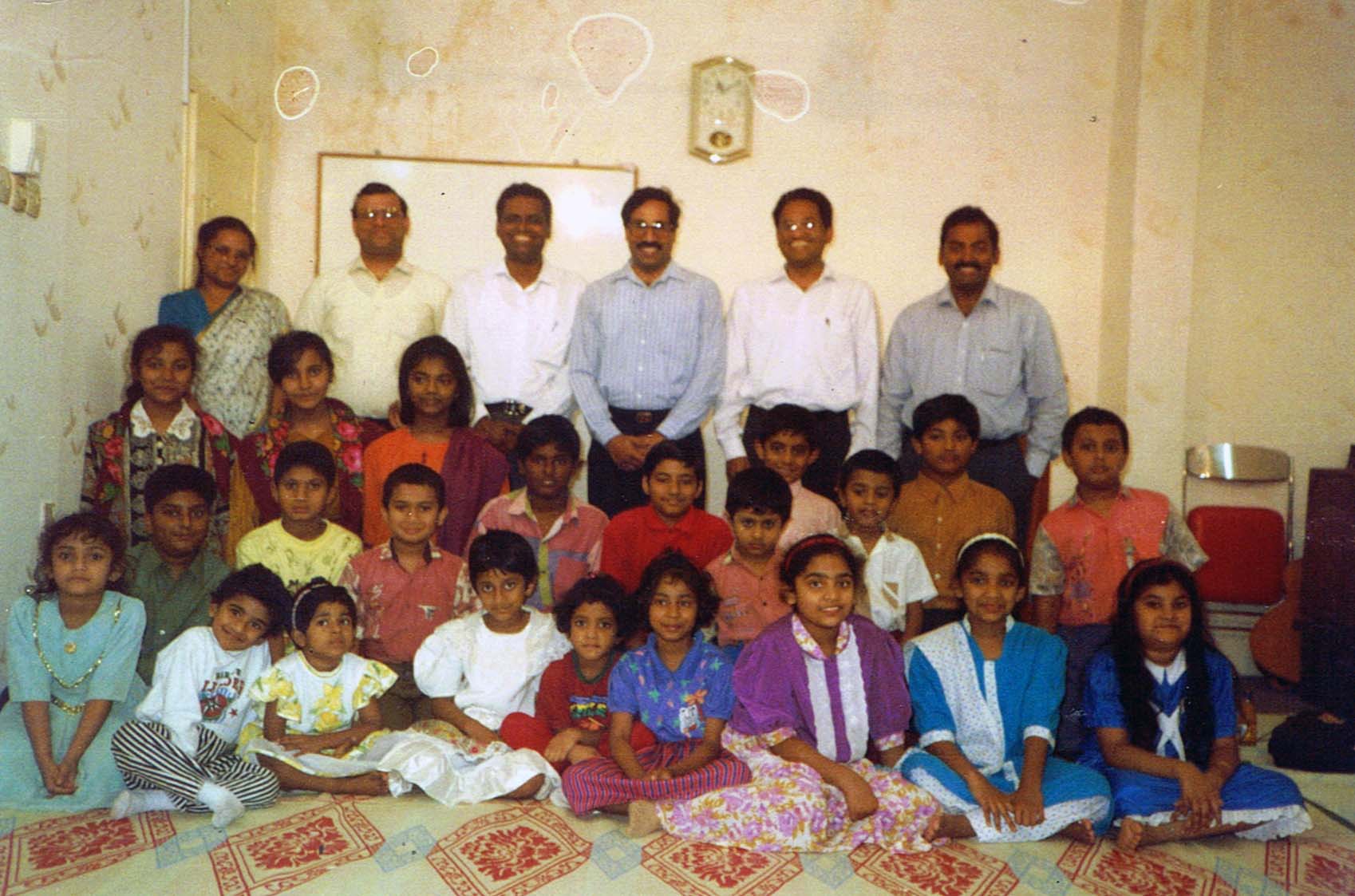 First children’s bible school group photo